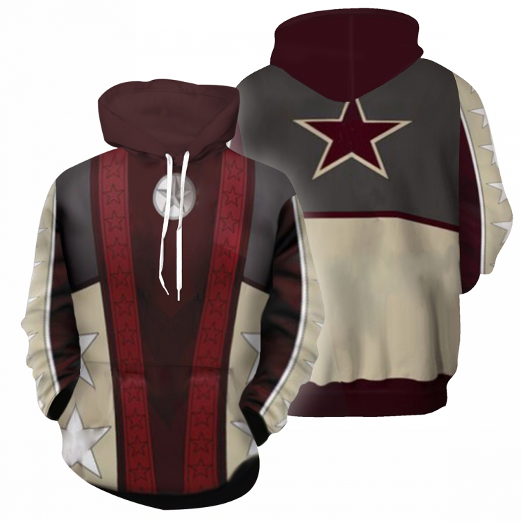 Shaman King  Hooded jacket hip-hop zipperless sweatshirt S-5XL  price for 2 pcs three days in advance style  F