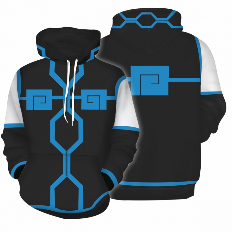 Shaman King  Hooded jacket hip-hop zipperless sweatshirt S-5XL  price for 2 pcs three days in advance  style E