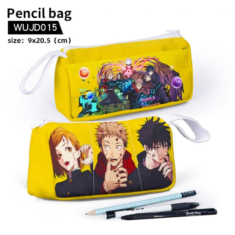 Jujutsu Kaisen  Anime stationery bag and pencil case 9x20.5 can be customized as a single item WUJD015