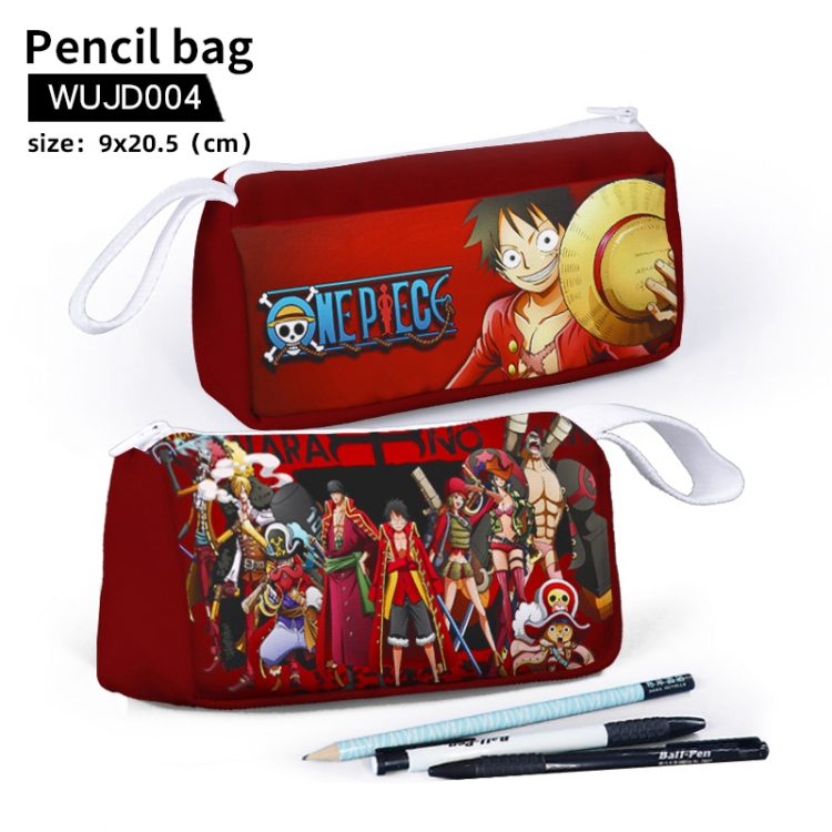 One Piece Anime stationery bag and pencil case 9x20.5 can be customized as a single item WUJD004