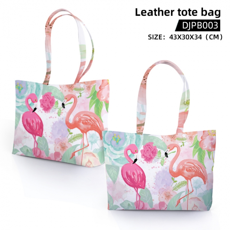 Flamingo   shoulder bag handbag 43x30x34cm can be customized as a single style DJPB003