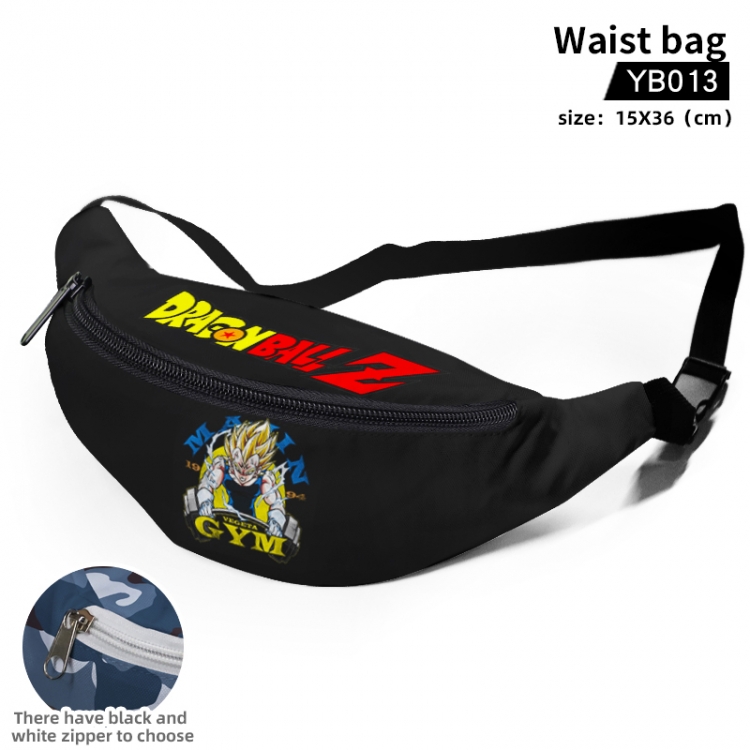 DRAGON BALL Canvas outdoor sports belt bag can be customized as a single model YB013