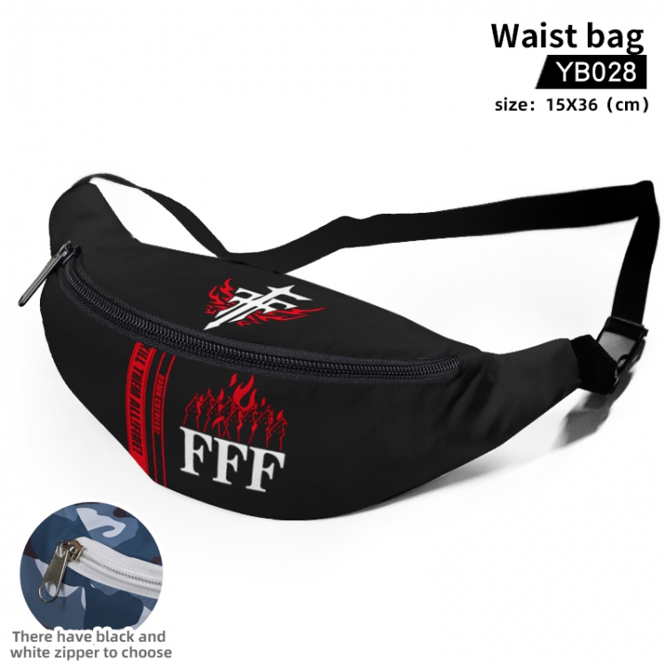 FFF Canvas outdoor sports belt bag can be customized as a single model YB028