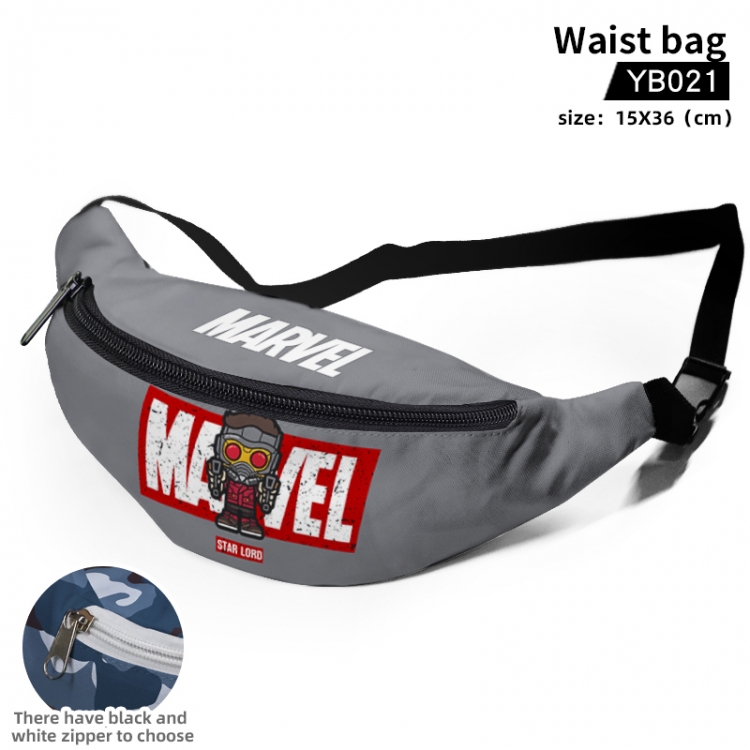 The Avengers Canvas outdoor sports belt bag can be customized as a single model YB021