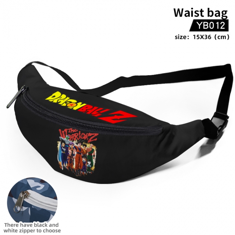 DRAGON BALL Canvas outdoor sports belt bag can be customized as a single model YB012