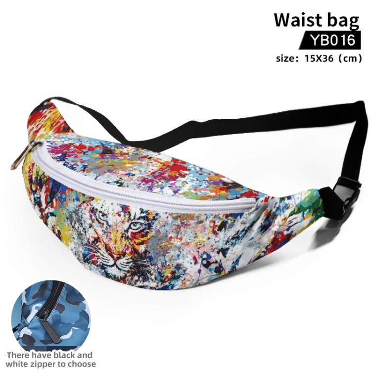 Tiger Canvas outdoor sports belt bag can be customized as a single model YB016
