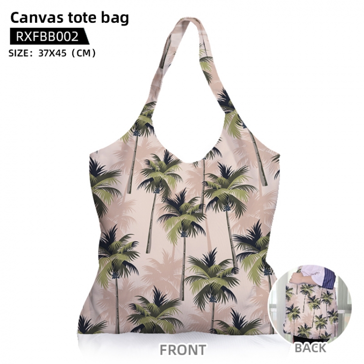 plant Japanese canvas bag can be customized as a single model RXFBB002