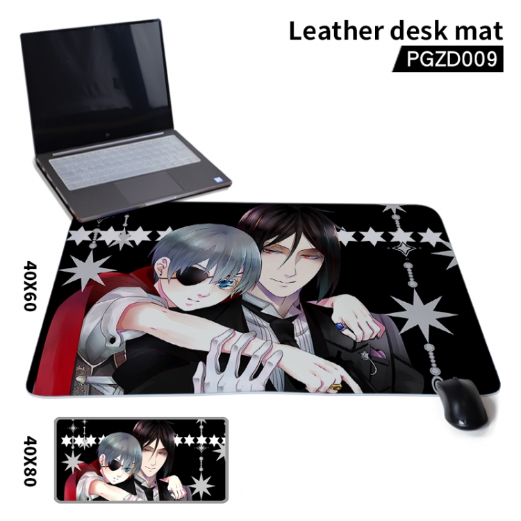 Kuroshitsuji Anime leather table mat 40X60CM PGZD009