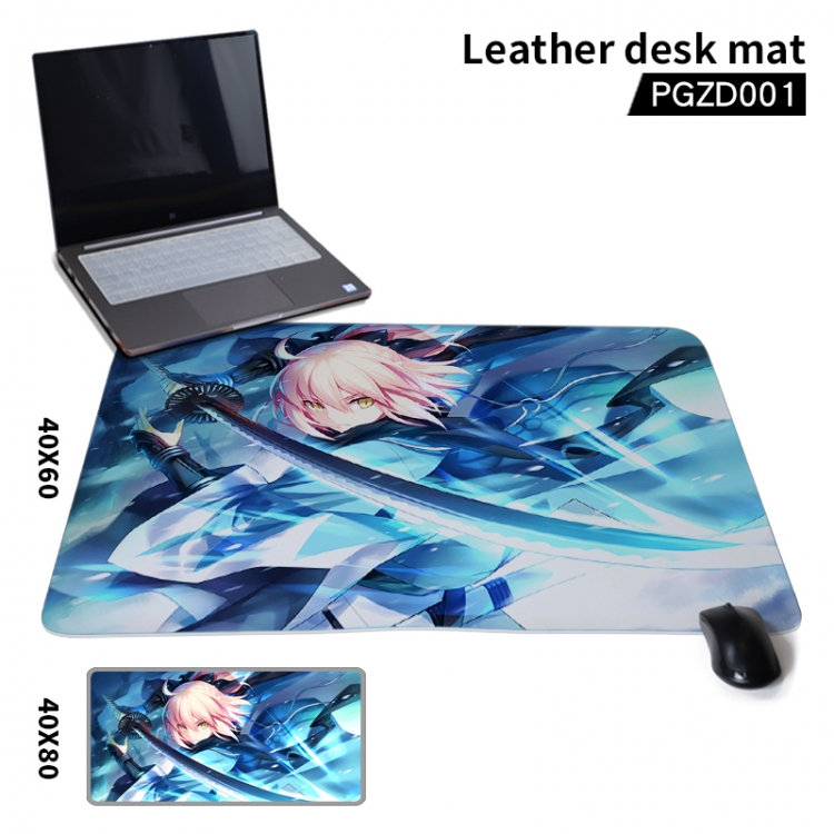 fate grand order  Anime leather table mat 40X60CM PGZD001