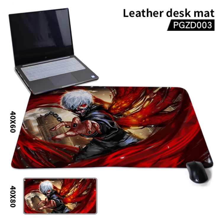 Tokyo Ghoul Anime leather table mat 40X80CM  PGZD003