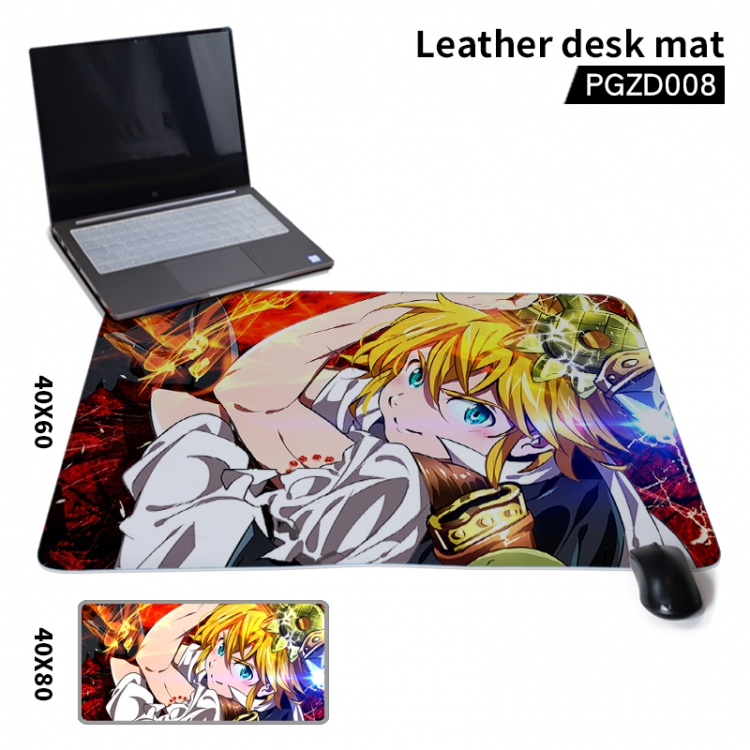 The Seven Deadly Sins Anime leather table mat 40X80CM  PGZD008