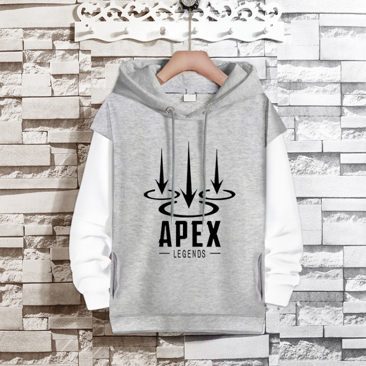 Apex legends Anime fake two-piece thick hooded sweater from S to 3XL