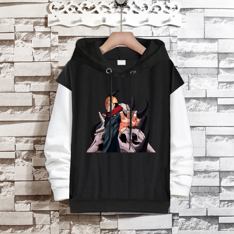 Jujutsu Kaisen  Anime fake two-piece thick hooded sweater from S to 3XL