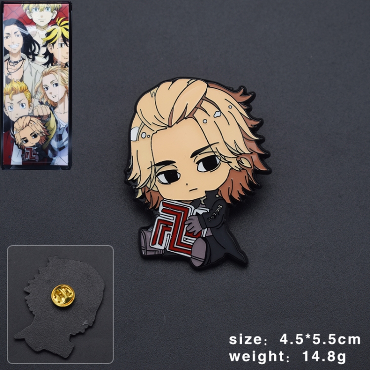 Tokyo Revengers  Anime cartoon metal brooch style A