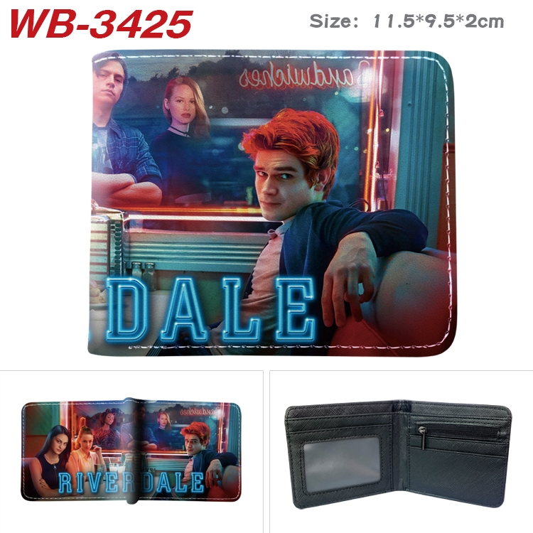 Riverdale  Anime pu half-fold wallet 11.5X9X2CM  WB-3425A