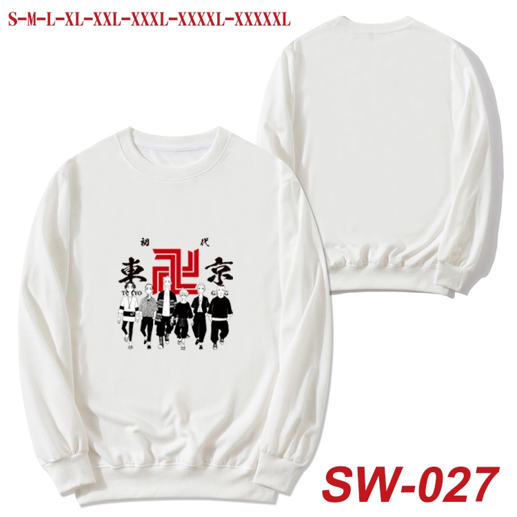 Tokyo Revengers  Anime autumn thin round neck sweater Hoodie from S to 5XL SW-027