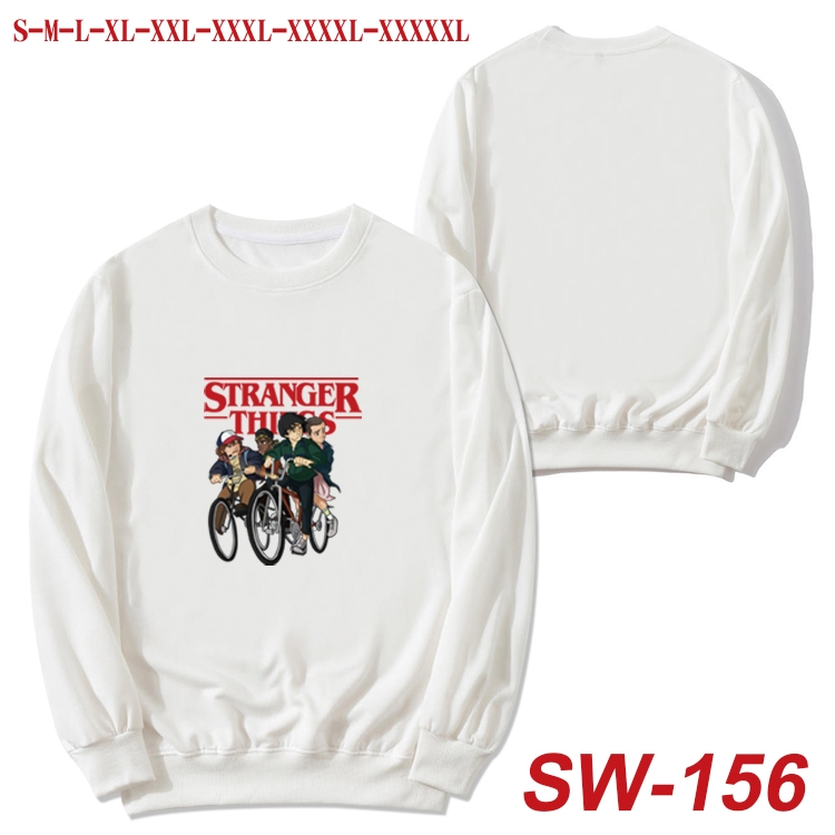 Stranger Things Anime autumn thin round neck sweater Hoodie from S to 5XL  SW-156