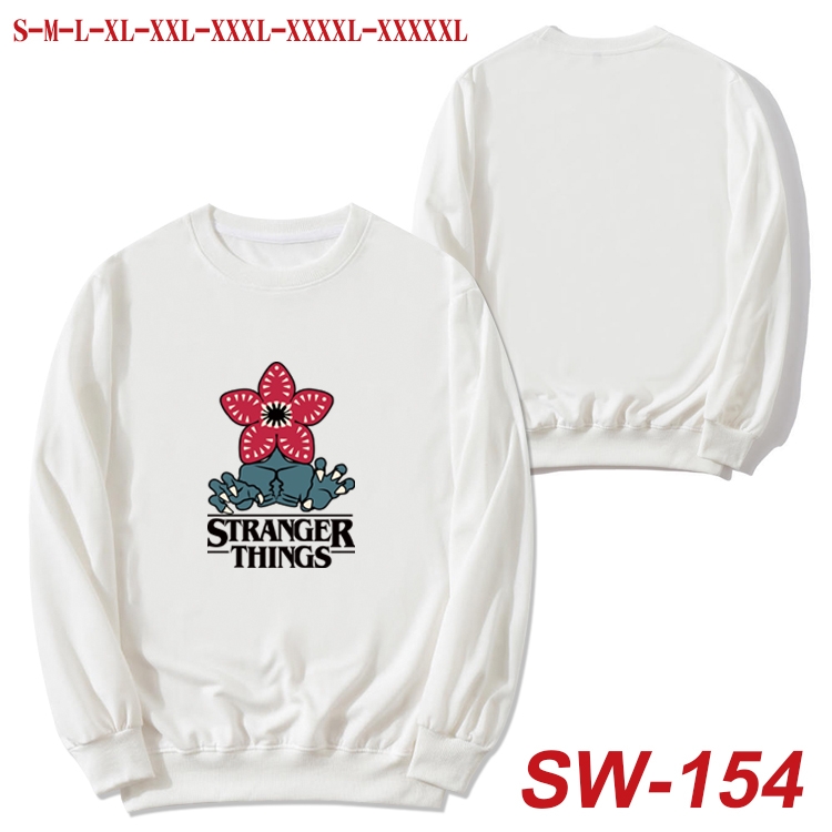 Stranger Things Anime autumn thin round neck sweater Hoodie from S to 5XL SW-154