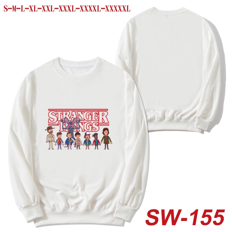 Stranger Things Anime autumn thin round neck sweater Hoodie from S to 5XL SW-155
