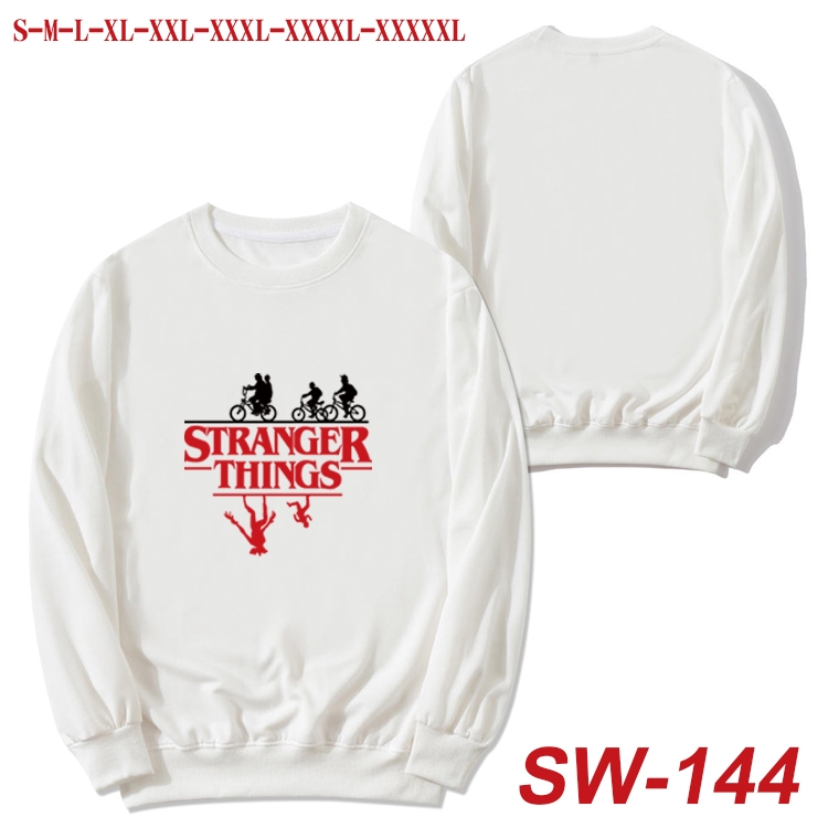 Stranger Things Anime autumn thin round neck sweater Hoodie from S to 5XL SW-144