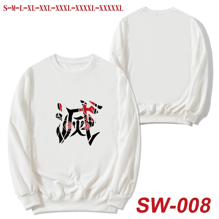 Demon Slayer Kimets Anime autumn thin round neck sweater Hoodie from S to 5XL  SW-008