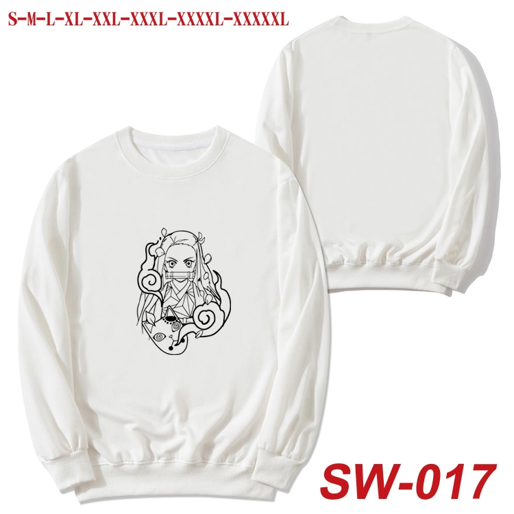 Demon Slayer Kimets Anime autumn thin round neck sweater Hoodie from S to 5XL SW-017