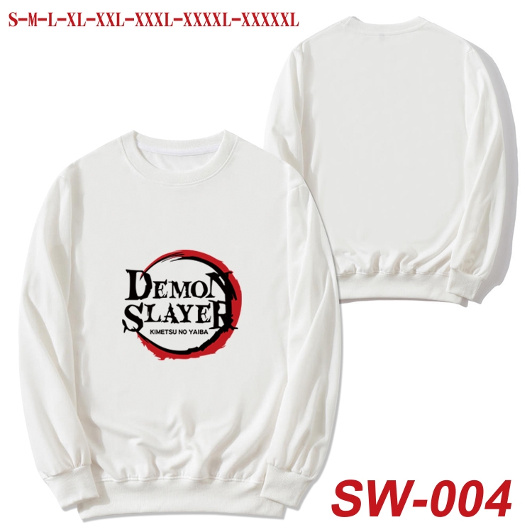 Demon Slayer Kimets Anime autumn thin round neck sweater Hoodie from S to 5XL SW-004