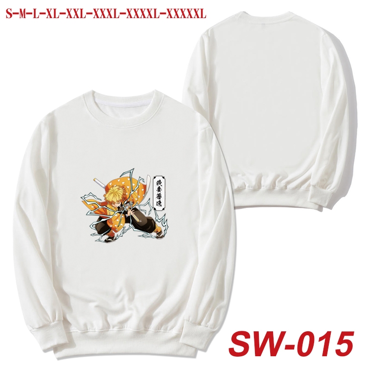 Demon Slayer Kimets Anime autumn thin round neck sweater Hoodie from S to 5XL SW-015