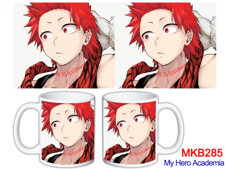 My Hero Academia Anime color printing ceramic mug cup price for 5 pcs MKB-285