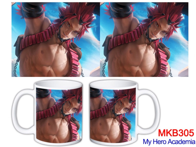 My Hero Academia Anime color printing ceramic mug cup price for 5 pcs  MKB-305