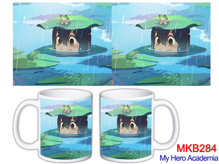 My Hero Academia Anime color printing ceramic mug cup price for 5 pcs MKB-284