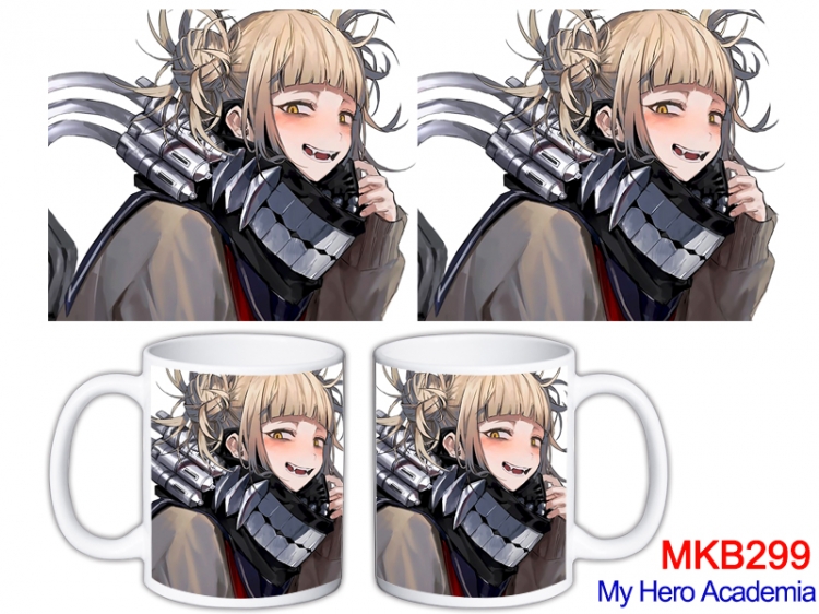 My Hero Academia Anime color printing ceramic mug cup price for 5 pcs MKB-299