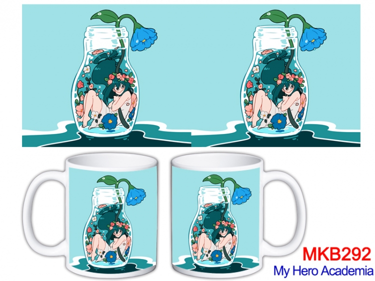 My Hero Academia Anime color printing ceramic mug cup price for 5 pcs  MKB-292