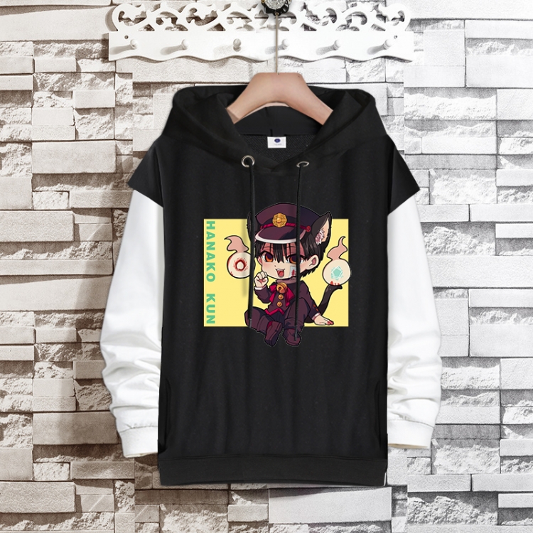 Toilet-bound Hanako-kun  Anime fake two-piece thick hooded sweater from S to 3XL