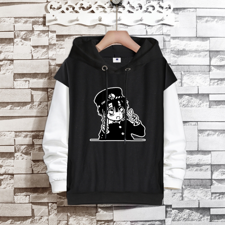 Toilet-bound Hanako-kun  Anime fake two-piece thick hooded sweater from S to 3XL