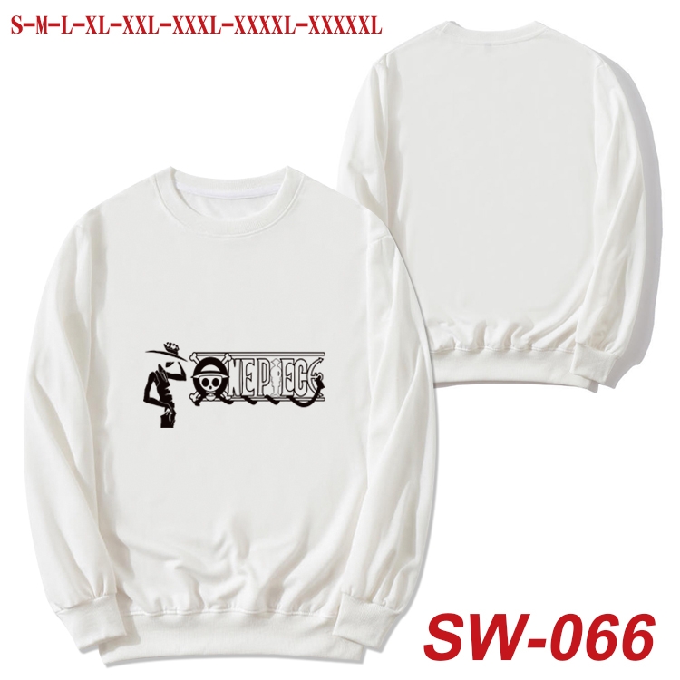 One Piece Anime autumn thin round neck sweater Hoodie from S to 5XL  SW-066