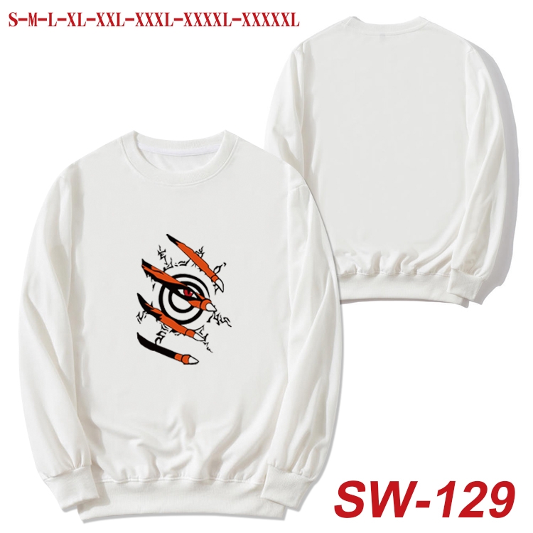 Naruto Anime autumn thin round neck sweater Hoodie from S to 5XL SW-129