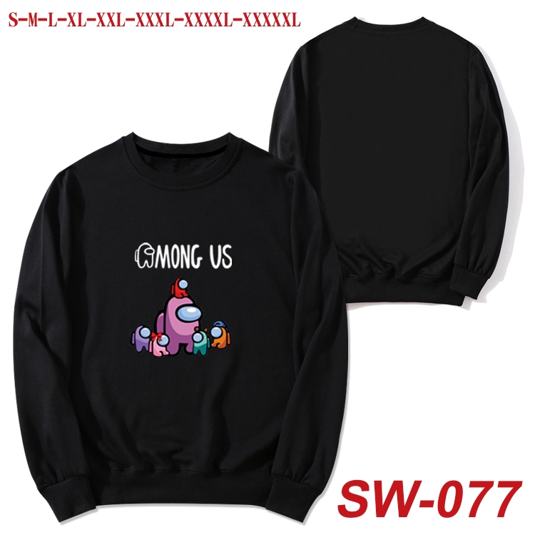 Among us Anime autumn thin round neck sweater Hoodie from S to 5XL SW-077