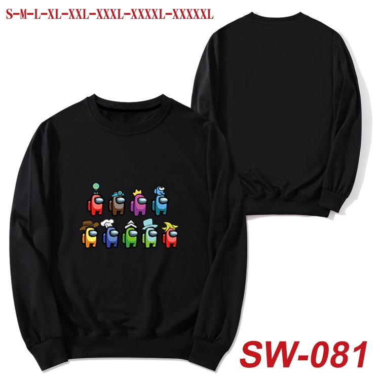 Among us Anime autumn thin round neck sweater Hoodie from S to 5XL SW-081