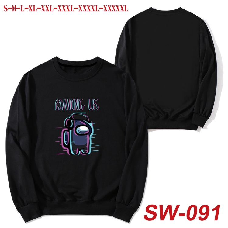 Among us Anime autumn thin round neck sweater Hoodie from S to 5XL SW-091
