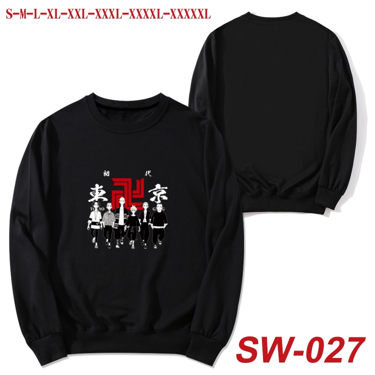 Tokyo Revengers   Anime autumn thin round neck sweater Hoodie from S to 5XL  SW-027