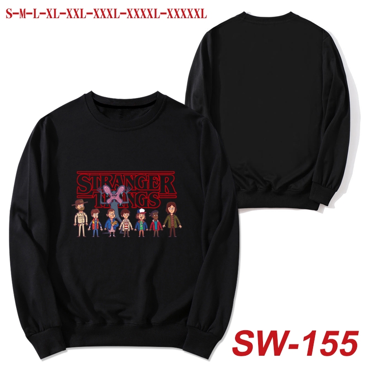 Stranger Things  Anime autumn thin round neck sweater Hoodie from S to 5XL  SW-155