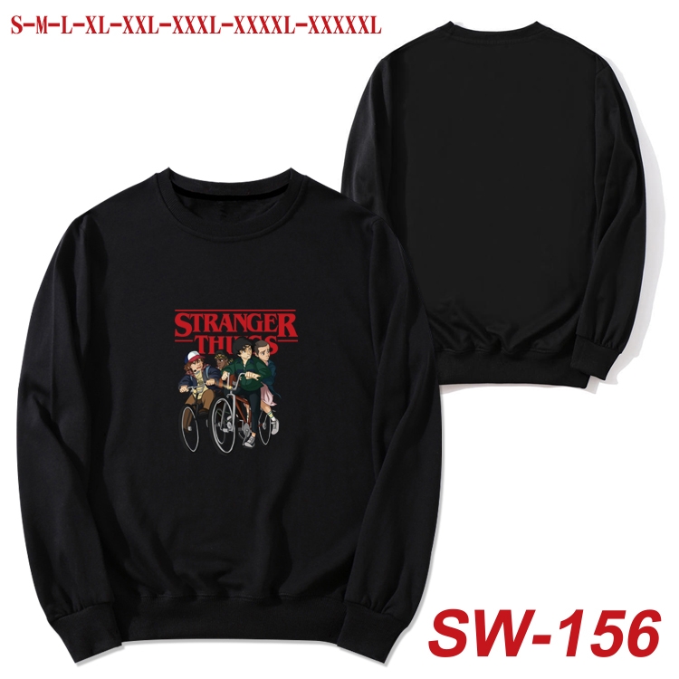 Stranger Things  Anime autumn thin round neck sweater Hoodie from S to 5XL SW-156