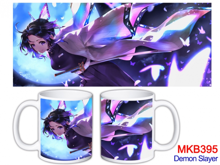 Demon Slayer Kimets Anime color printing ceramic mug cup price for 5 pcs  MKB-395