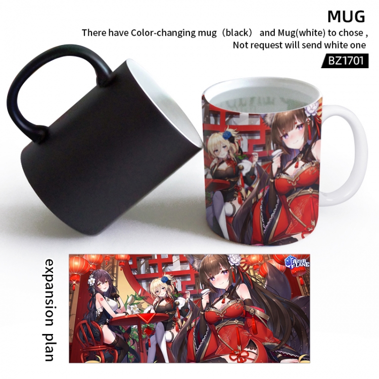 Azur Lane Anime color printing mug cup BZ1701