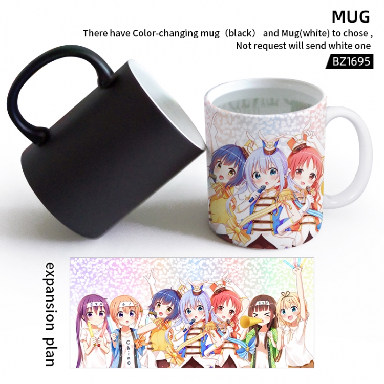 Is the order a rabbitAnime color printing mug cup BZ1705