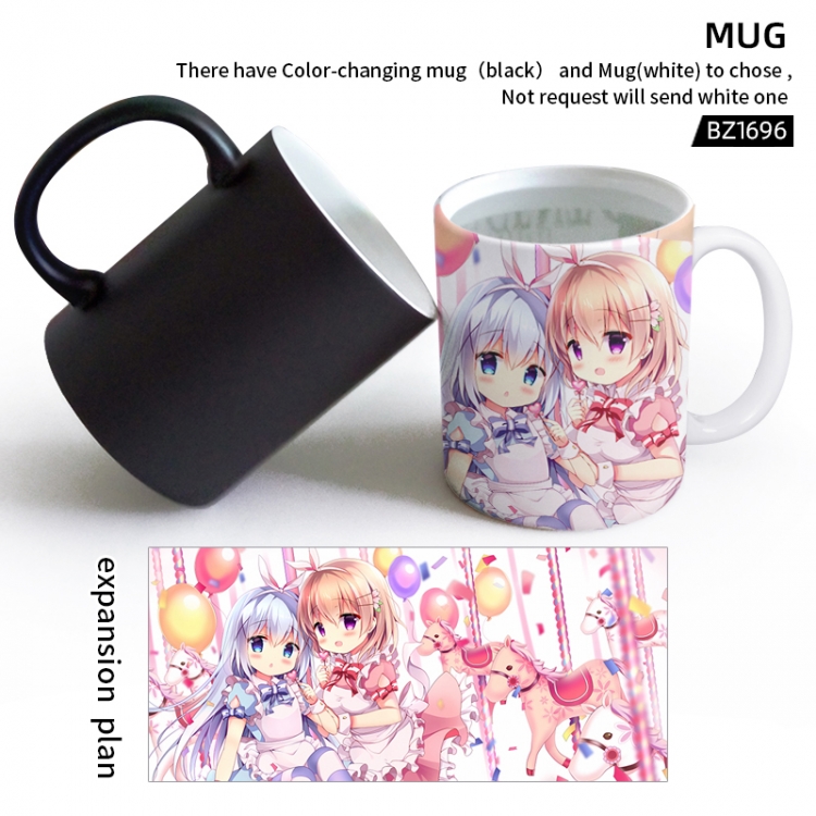 Is the order a rabbit Anime color printing mug cup BZ1696