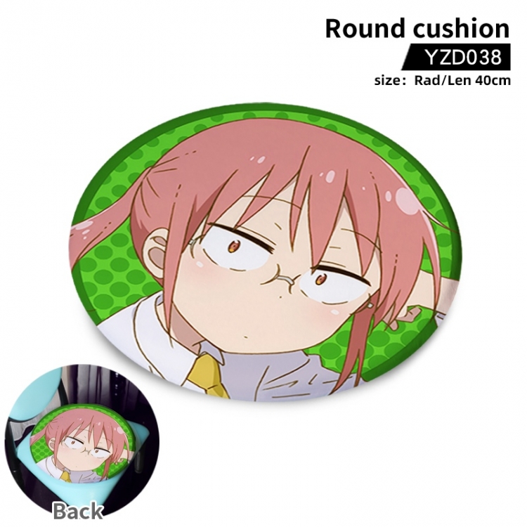 Miss Kobayashis Dragon Maid  Anime round cushion 40cm YZD038