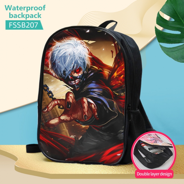 Tokyo Ghoul  Anime double-layer waterproof schoolbag about 40×30×17cm FSSB207