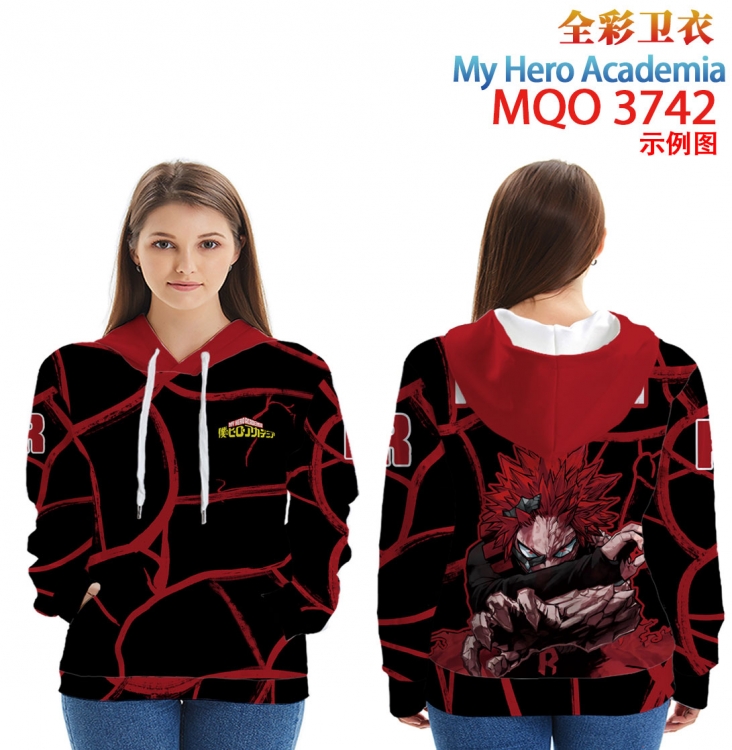 My Hero Academia Full Color Patch pocket Sweatshirt Hoodie  from XXS to 4XL MQO3742